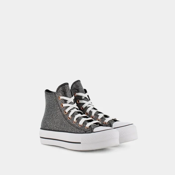 A01301CCHUCK TAYLOR ALL STAR LIFTBlack/Copper/White- SPORTIVE^CONVERSE Fashion