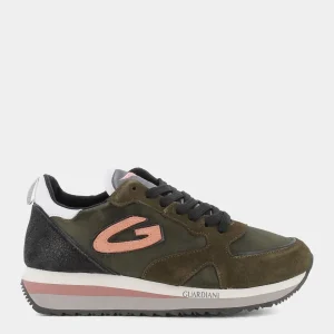 AGW007705WENOLIVE GREEN- SNEAKERS^GUARDIANI Online