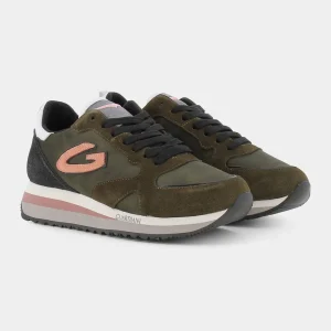 AGW007705WENOLIVE GREEN- SNEAKERS^GUARDIANI Online