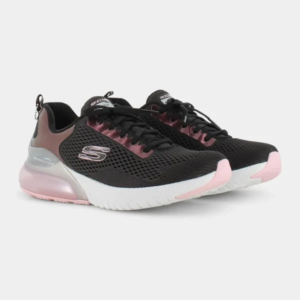 149123AIR STRATUSBlackPink Iridescent / White- SPORTIVE^SKECHERS New