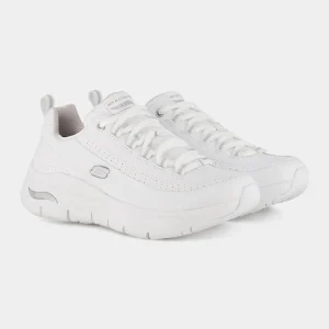 149146ARCH FITWhite/ Silver / White- SPORTIVE^SKECHERS Outlet