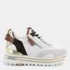 BA4057PX454S3179MAXI WONDER 72OFF WHITE-BROWN- SNEAKERS^LIU-JO Best