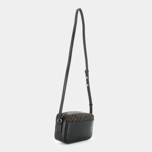 17073-BDSTH JACQUARD CAMERA BAGBLACK- TRACOLLE^TOMMY HILFIGER Discount