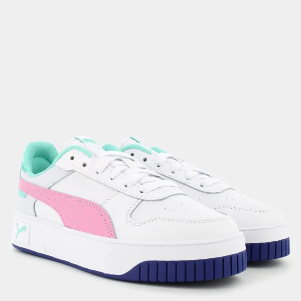 393846Carina StreetWhite/Mauved Out/Mint- SPORTIVE^PUMA Hot