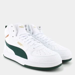 392291CAVEN 2.0 MIDWhite-Dark Myrtle-Caramel Latte- SPORTIVE^PUMA Fashion