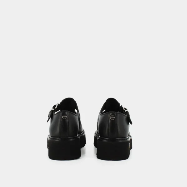 CLW362600SANDAL W LEATHER BLACK- STRINGATE^CULT Shop