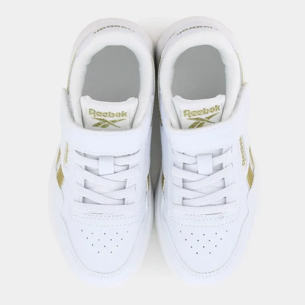 100208355COURT ADVANCEWHITE/GOLD METALLIC- SPORTIVE^REEBOK Fashion