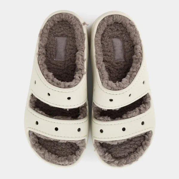 CR.207446Classic Cozzzy SandalBone/Mushroom- CIABATTE^CROCS Flash Sale