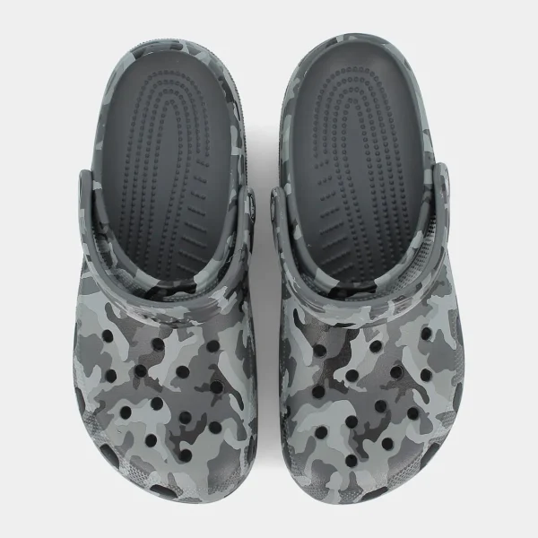 CR.206454Classic Printed Camo ClogSlate Grey/Multi- CIABATTE^CROCS New