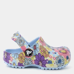 CR.209069Classic Retro Floral Clog TBlue Calcite/Multi- CIABATTE^CROCS Shop