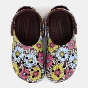 CR.208954Classic Retro Floral ClogDark Cherry/Multi- CIABATTE^CROCS New