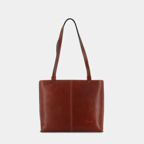 ET-I24-03COGNAC- BORSE^OSCAR&THAIS Fashion
