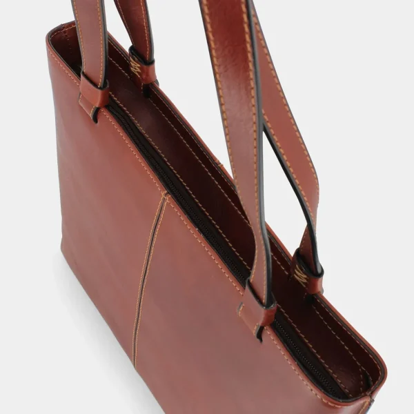 ET-I24-03COGNAC- BORSE^OSCAR&THAIS Fashion