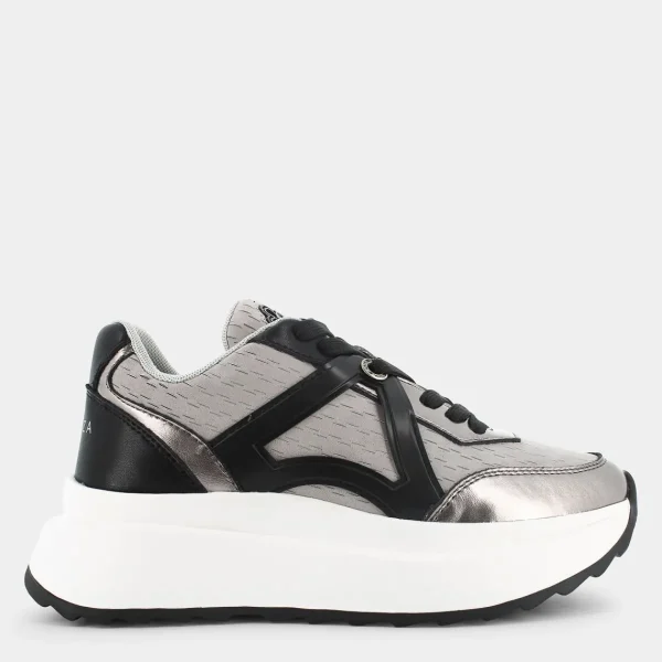 F3COZY05CLOTILDEGUN METAL- SNEAKERS^APEPAZZA Online