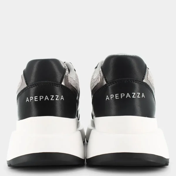 F3COZY05CLOTILDEGUN METAL- SNEAKERS^APEPAZZA Online