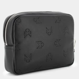 12066-0GKALL OVER PRINT EMBOSS ZIP POUCH- PICCOLA PELLETTERIA^CALVIN KLEIN JEANS Shop