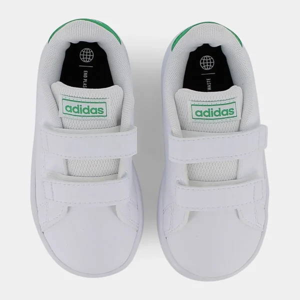 GW6500ADVANTAGE CF Iwhite/green/core black- PRIMI PASSI^ADIDAS Store