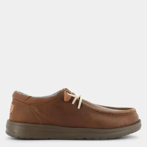 HD.40175WALLY GRIPBROWN- MOCASSINI^HEY DUDE Discount