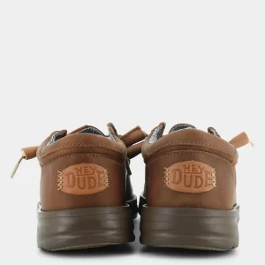 HD.40175WALLY GRIPBROWN- MOCASSINI^HEY DUDE Discount