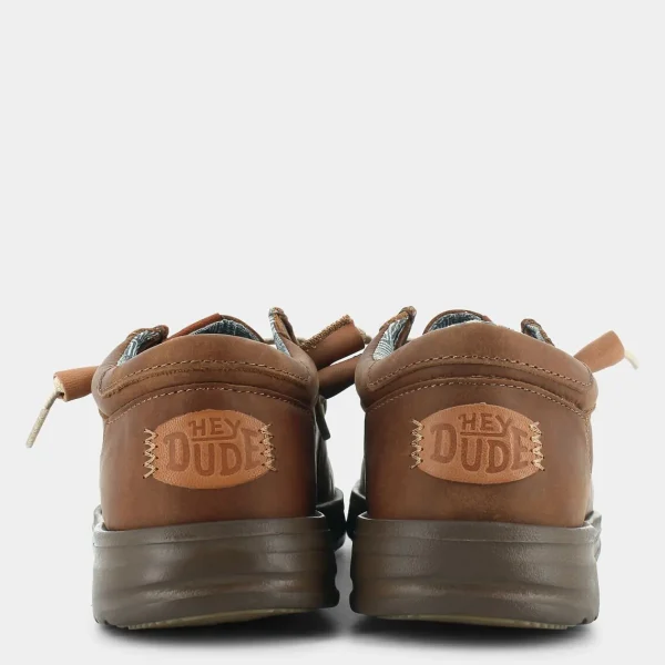 HD.40175WALLY GRIPBROWN- MOCASSINI^HEY DUDE Discount