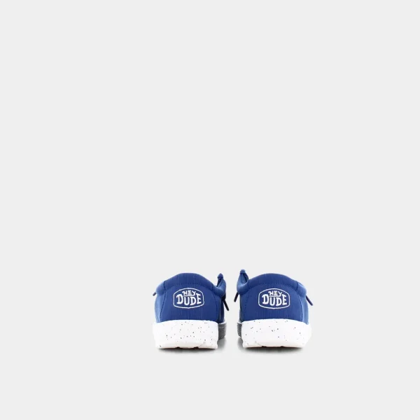 HD.40044WALLY YOUTH SLUBTRUE BLUE- SNEAKERS^HEY DUDE Cheap