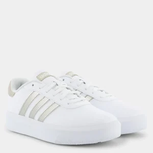 ID1969COURT PLATFORMwhite/champagne met./alumina- SPORTIVE^ADIDAS Sale