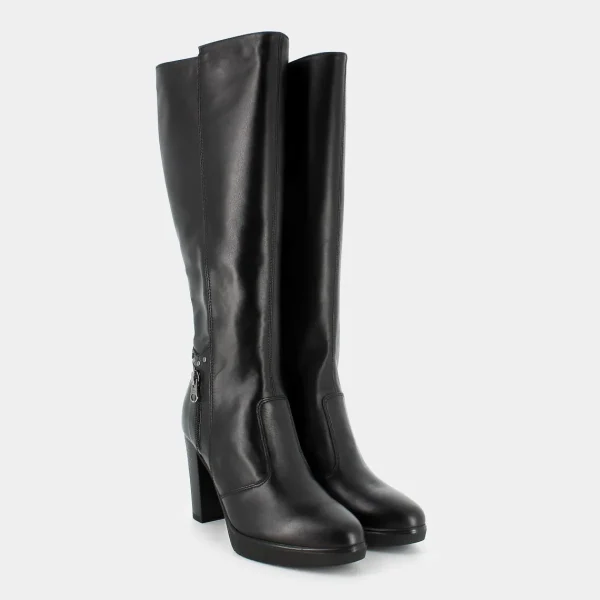 I411730D- STIVALI^NERO GIARDINI Hot