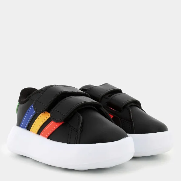 IE1372GRAND COURT 2.0CBLACK/LUCBLU/COUGRN- PRIMI PASSI^ADIDAS Outlet