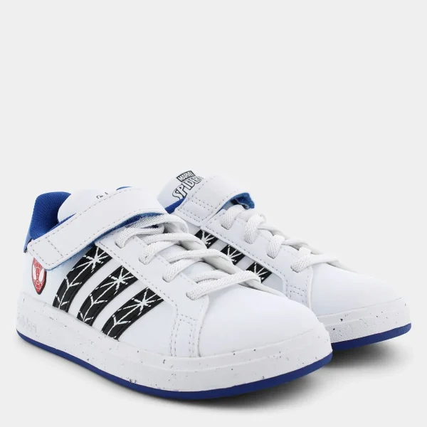 IF0925GRAND COURT SPIDER-MAN EL Kftwr white/core black/team royal blue- SPORTIVE^ADIDAS Hot