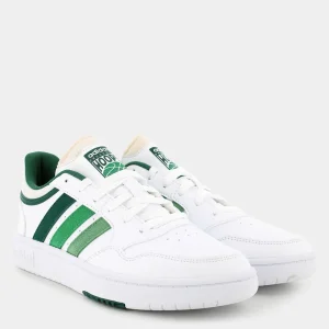 IH0156HOOPS 3FTWWHT/CGREEN/GREEN- SPORTIVE^ADIDAS New