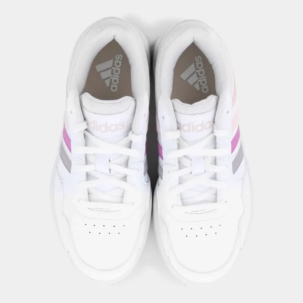 IH0182HOOPS 3FTWWHT/PREPUR/ALMPNK- SPORTIVE^ADIDAS Fashion