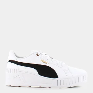 390985KARMEN WEDGEWhite/Black/Gold- SPORTIVE^PUMA Outlet