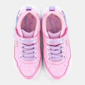 303752LINFINITE HEART LIGHTSPINK ROCK GLITTER/LIGHT PINK- SPORTIVE^SKECHERS Best