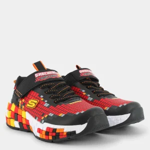 402182LMEGA-CRAFT 3.0BLACK /RED/ ORANGE/YELLOW- SPORTIVE^SKECHERS Fashion