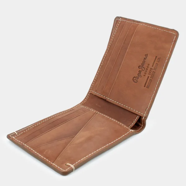 PM070383KEANU WALLETTOBACCO BROWN- PICCOLA PELLETTERIA^PEPE JEANS Discount