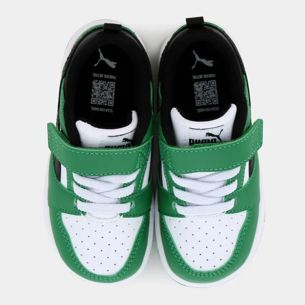 397420REBOUND V6White/Black/Archive Green- PRIMI PASSI^PUMA New
