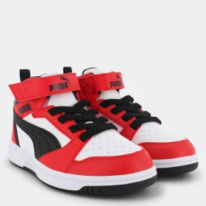 393832Rebound V6White-Black-For All Time Red- SPORTIVE^PUMA Fashion