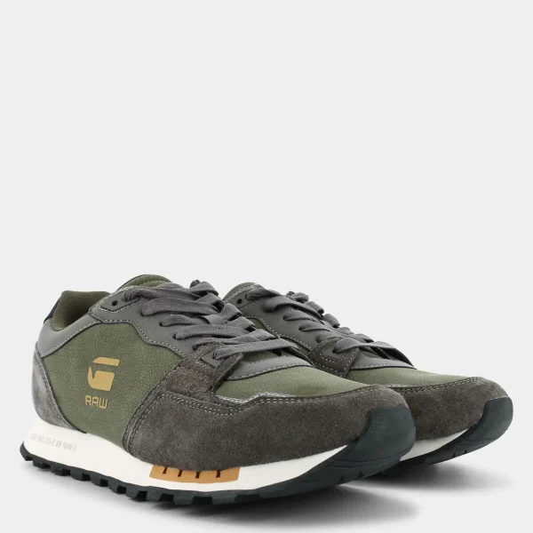 2342047512TRACK IIIGREY/OLIVE- SNEAKERS^G STAR Sale