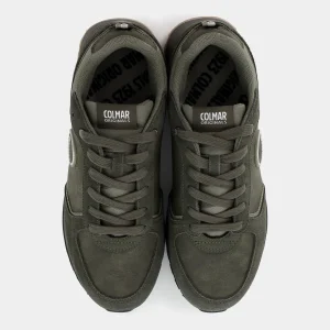 TRAVIS-MILITARY GREEN / WARM GRAY- SNEAKERS^COLMAR New