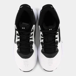 3025616UA Lockdown 6White / Jet Gray / Black- SPORTIVE^UNDER ARMOUR Clearance