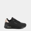 177094UNOBLACK DURABUCK/MESH- SPORTIVE^SKECHERS Flash Sale