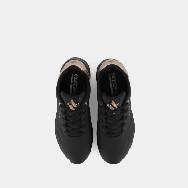 177094UNOBLACK DURABUCK/MESH- SPORTIVE^SKECHERS Flash Sale