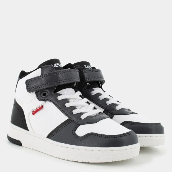 VIRV0092SKICK MIDWHITE CASTELROCK BLACK- SNEAKERS^LEVI'S Best