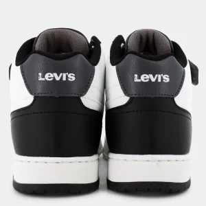 VIRV0092SKICK MIDWHITE CASTELROCK BLACK- SNEAKERS^LEVI'S Best