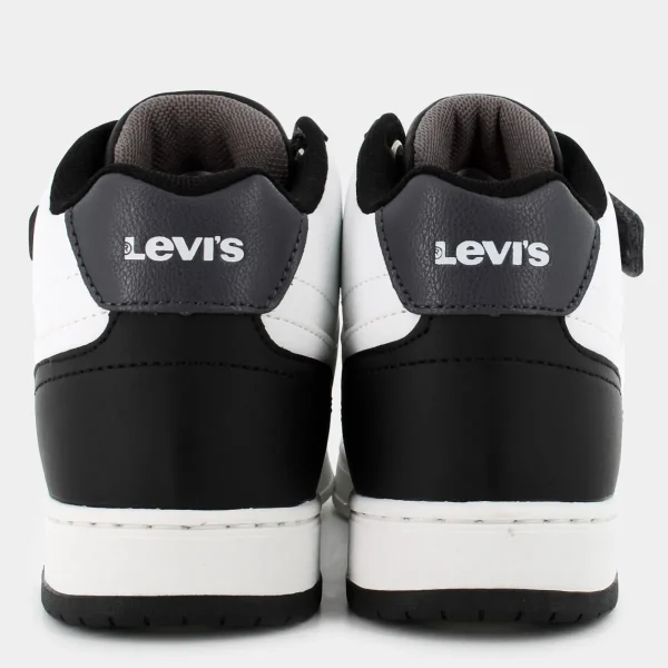 VIRV0092SKICK MIDWHITE CASTELROCK BLACK- SNEAKERS^LEVI'S Best