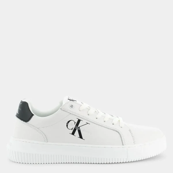 YM00681 0LDMALMO CHUNKYBright White/Black- SNEAKERS^CALVIN KLEIN JEANS Discount