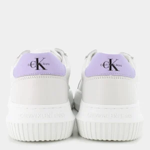 YW008230LGCHUNKY MONOBright White/Pastel Lilac- SNEAKERS^CALVIN KLEIN JEANS Clearance